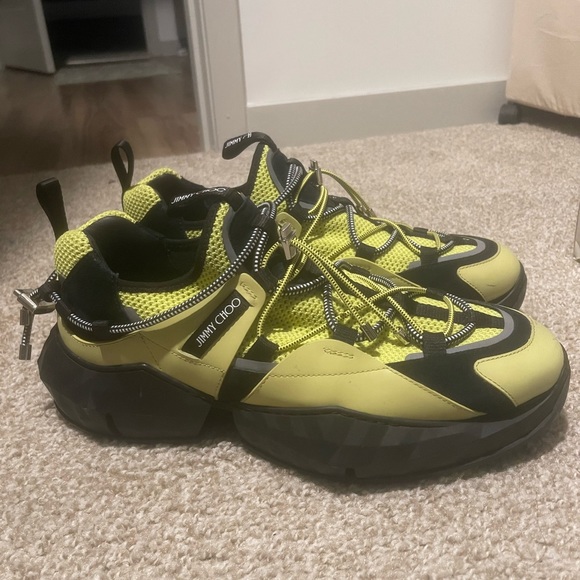 Men’s Jimmy Choo sneakers size 44.5 equivalent to US men’s 11